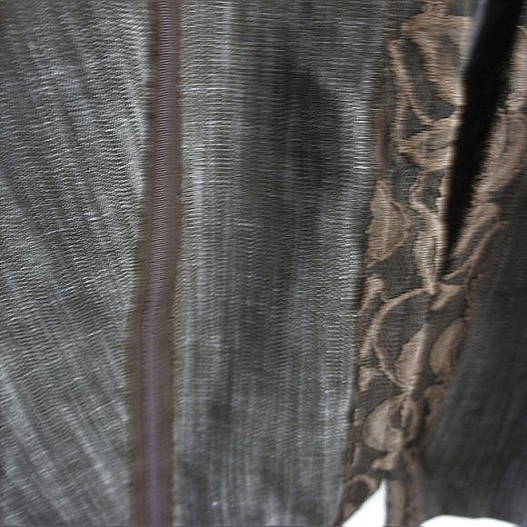 Coldwater creek brown tweed lace trim blazer jacket size 22 nwots - Picture 3 of 4